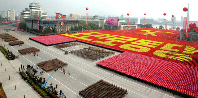 North Korea parade