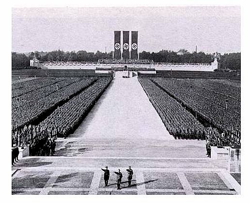 nazi mass rally