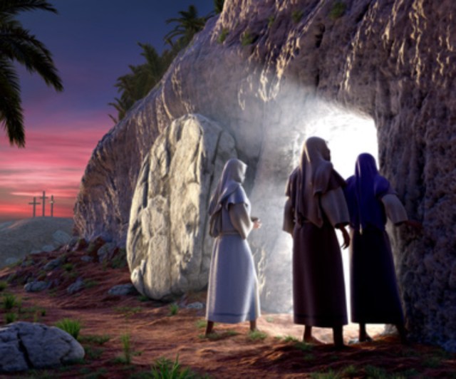 "He is risen; he is not here." - Mark 16:6