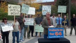 Colorado veterans say LEGALIZE!