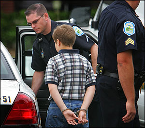 kid arrested