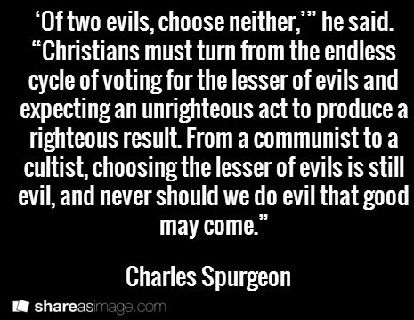 spurgeon 2 evils