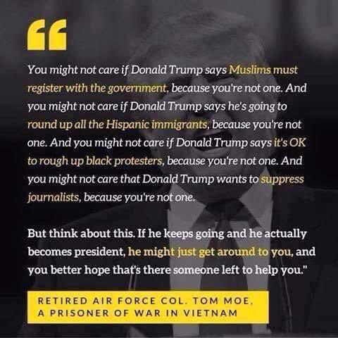 trump when they came