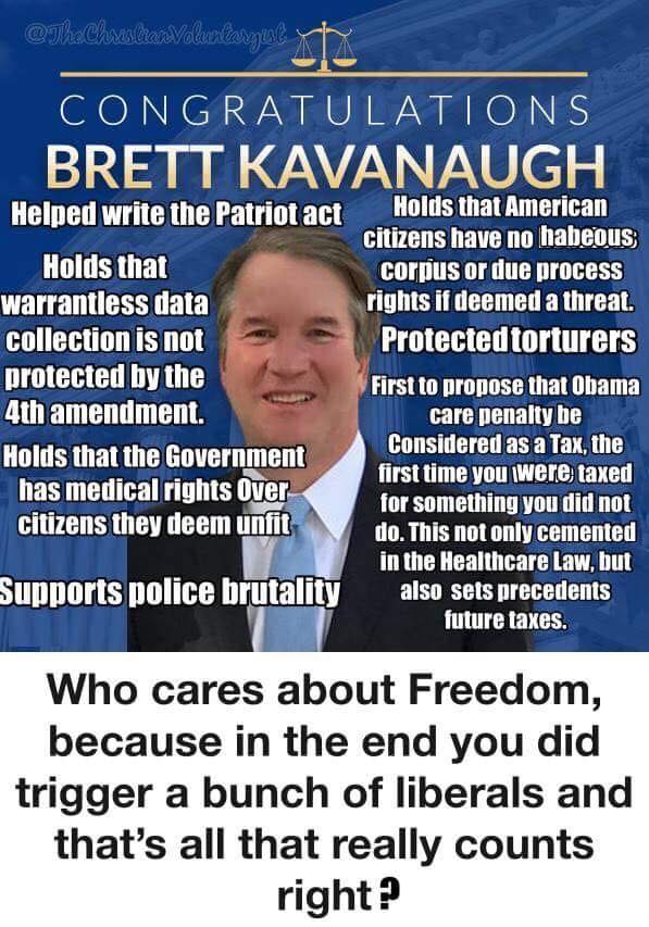 kavanaugh antifreedom